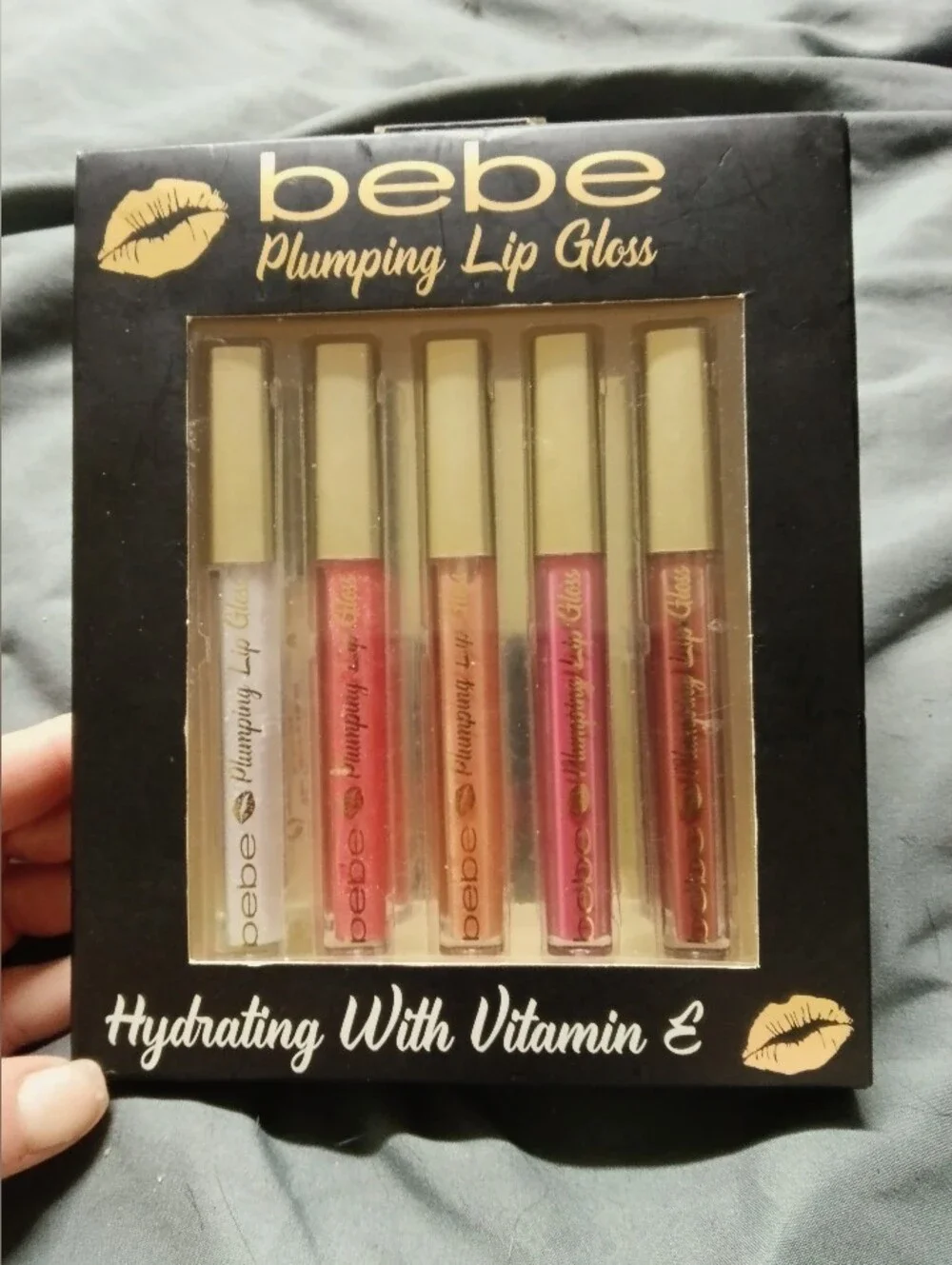 bebe Plumping Lip Gloss Set — Twilight Pink & Sunset Shades